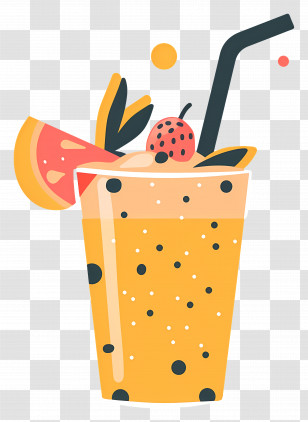 Smoothie - Refreshing Fruit Drink Transparent PNG