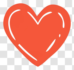Cartoon - Red Heart Symbol Of Love Transparent PNG