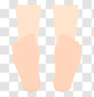 Icon - Illustration Of Human Feet Transparent PNG