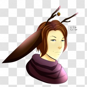 Brown Hair Coloring Cartoon Purple - Frame Transparent PNG
