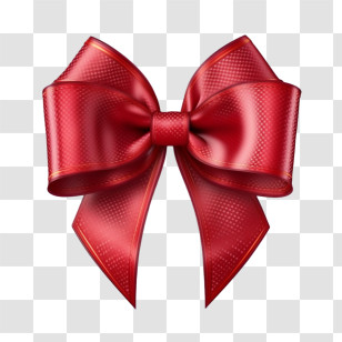 Ribbon - Red Ribbon Bow For Decoration Transparent PNG