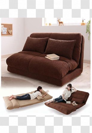 Futon Sofa Bed Couch Mattress Transparent PNG