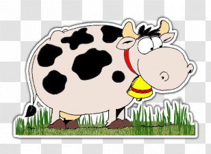 Dairy Cattle Clip Art Illustration Image - Fauna - Vacas Transparent PNG