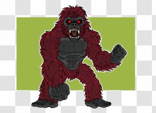 Gorilla Primal Rage Drawing DeviantArt - Artist Transparent PNG