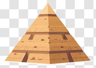 Egypt Pyramid - Pyramid For Ancient Architecture Illustration Transparent PNG