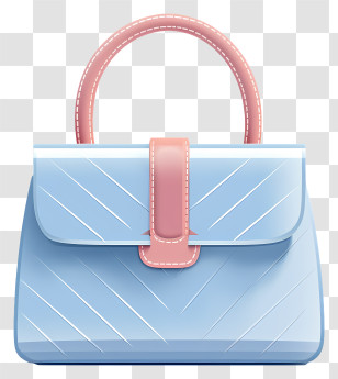 Blue Handbag - Elegant Blue Handbag For Women Transparent PNG