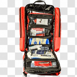 Backpack First Aid Supplies Injury Bag Medicine - Insurance Transparent PNG