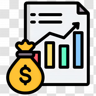 Budget And Finance - Financial Growth With Money Bag Transparent PNG