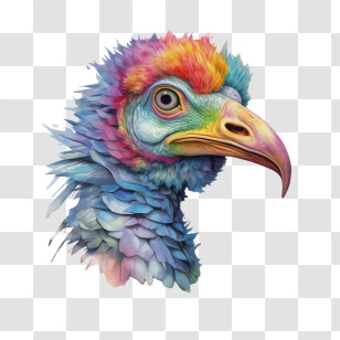 Colorful Bird - Colorful Exotic Bird Transparent PNG