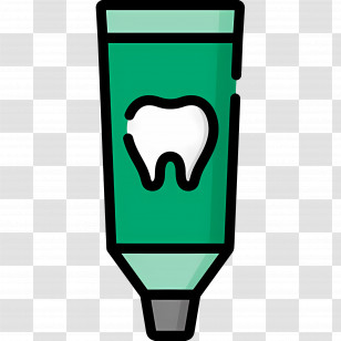 Toothpaste - Toothpaste Tube Illustration For Dental Care Transparent PNG