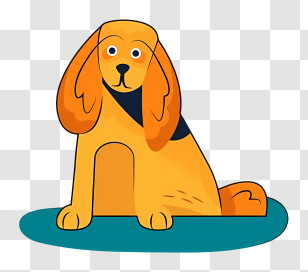 Cute Dog - Cute Cartoon Dog Transparent PNG