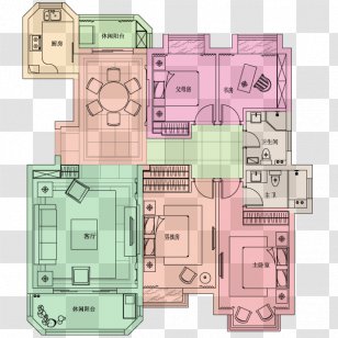 Floor Plan Property - Jinhua Transparent PNG