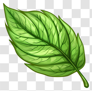 Cartoon Leaf - Green Leaf Illustration Transparent PNG