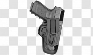 Trigger Gun Holsters Pistol Firearm Paddle Holster - Glock Gesmbh - 19 Left Handed Pistols Transparent PNG