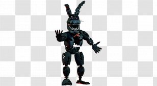 Animal Figurine Supervillain Action & Toy Figures - Nightmare Bonnie Transparent PNG