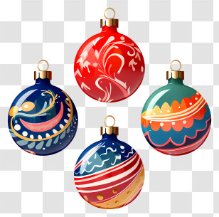 Christmas Ornaments - Decorative Christmas Ornaments For Holiday Cheer Transparent PNG