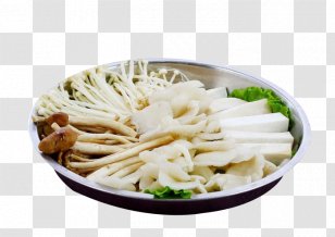 Hot Pot Chinese Cuisine Mushroom - Tableware - What Transparent PNG