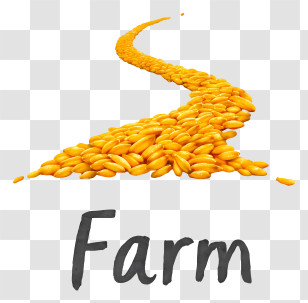 Farm Logo - Golden Seed Path Farm Logo Transparent PNG