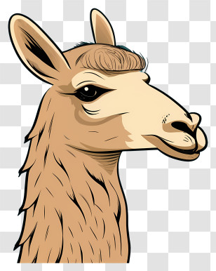 Llama - Llama Illustration Transparent PNG