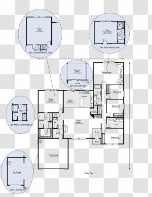 Floor Plan Custom Home - Engineering - Street Transparent PNG
