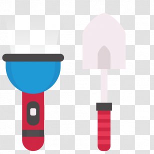 Flashlight Graphic Design - Light Fixture - Vector Model Product Transparent PNG