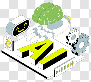 Icon - AI Technology Concept Transparent PNG
