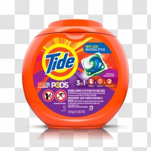 Tide Laundry Detergent Pod Stain - Bleach Transparent PNG