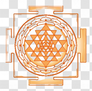 Nakshatra - Geometric Spiritual Pattern Transparent PNG