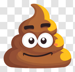 Pile Of Poo Emoji - Smiling Poop Emoji Transparent PNG