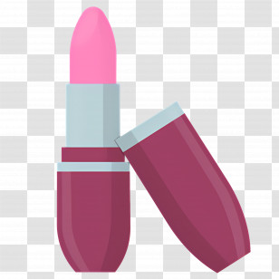 Lipstick - Pink Lipstick For Makeup Transparent PNG