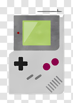 Icon - Retro Handheld Game Console Transparent PNG