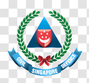 Singapore Civil Defence Force - Singapore Civil Defence Force Logo Transparent PNG