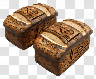Rye Bread - Decorative Ancient Boxes Transparent PNG