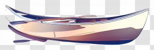 Canoe - Illustration Of A Boat Transparent PNG