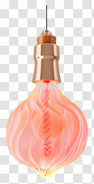 Idea Bulb - Decorative Light Bulb Transparent PNG