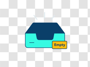 Email - Empty Email Inbox Transparent PNG