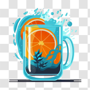 Orange Juice
 - Refreshing Orange Drink In Glass Transparent PNG