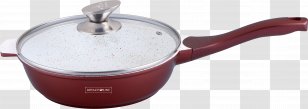 Frying Pan Cookware Ceramic Kitchen - Stock Pot Transparent PNG