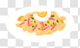 Thai Food - Fresh Potato Salad Transparent PNG