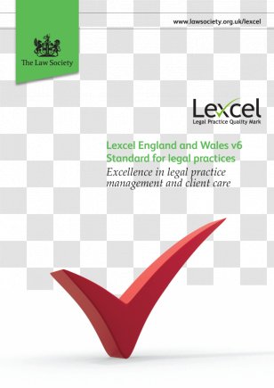 Lexcel England And Wales Solicitor Law Logo - Legal Practice Transparent PNG