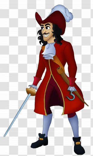 Captain Hook Drawing Character Clip Art - Profession Transparent PNG