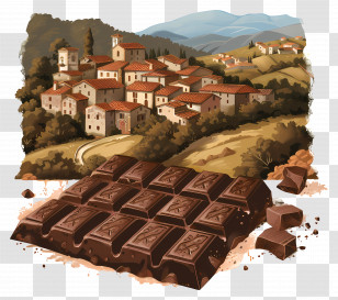 Chocolate Bar - Delicious Chocolate Bar Transparent PNG