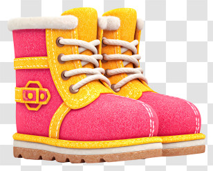 Baby Ugg Boots - Colorful Winter Boots For Kids Transparent PNG
