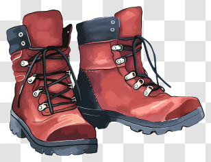 Hiking Boots - Durable Hiking Boots For Outdoor Adventure Transparent PNG