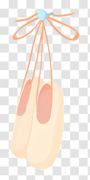 Ballet Shoes Logo - Elegant Ballet Shoes With Ribbons Transparent PNG