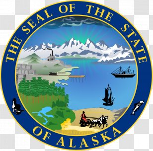 Alaska State Capitol Seal Of Purchase Great The United States - Wikipedia - Prohibited Passage Transparent PNG
