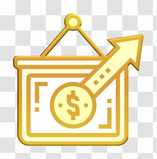 Investment Icon Growth Icon Money Icon Transparent PNG