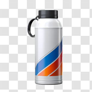 Water Bottle - Colorful Thermal Flask For Hot And Cold Drinks Transparent PNG