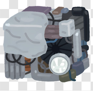 Icon - Pile Of Scrap Metal Transparent PNG