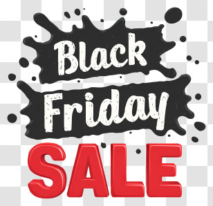 Black Friday Sale - Black Friday SALE Badge Transparent PNG